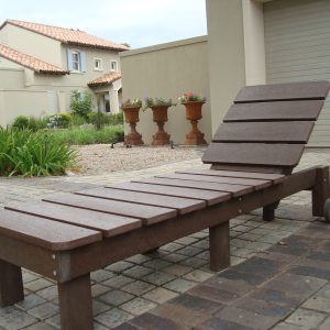 Pool Lounger Horizontal Back