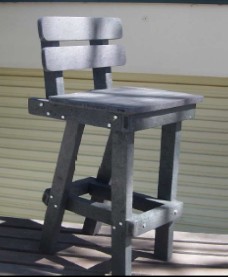 Bar stool long legs - Image 2